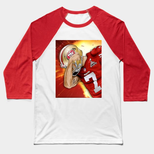 COLIN KAEPERNICK / GOLD Baseball T-Shirt by Jey13